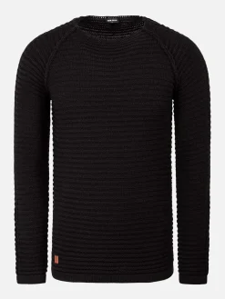 Wam Denim Truien 77521 Ilay Black| Sweaters