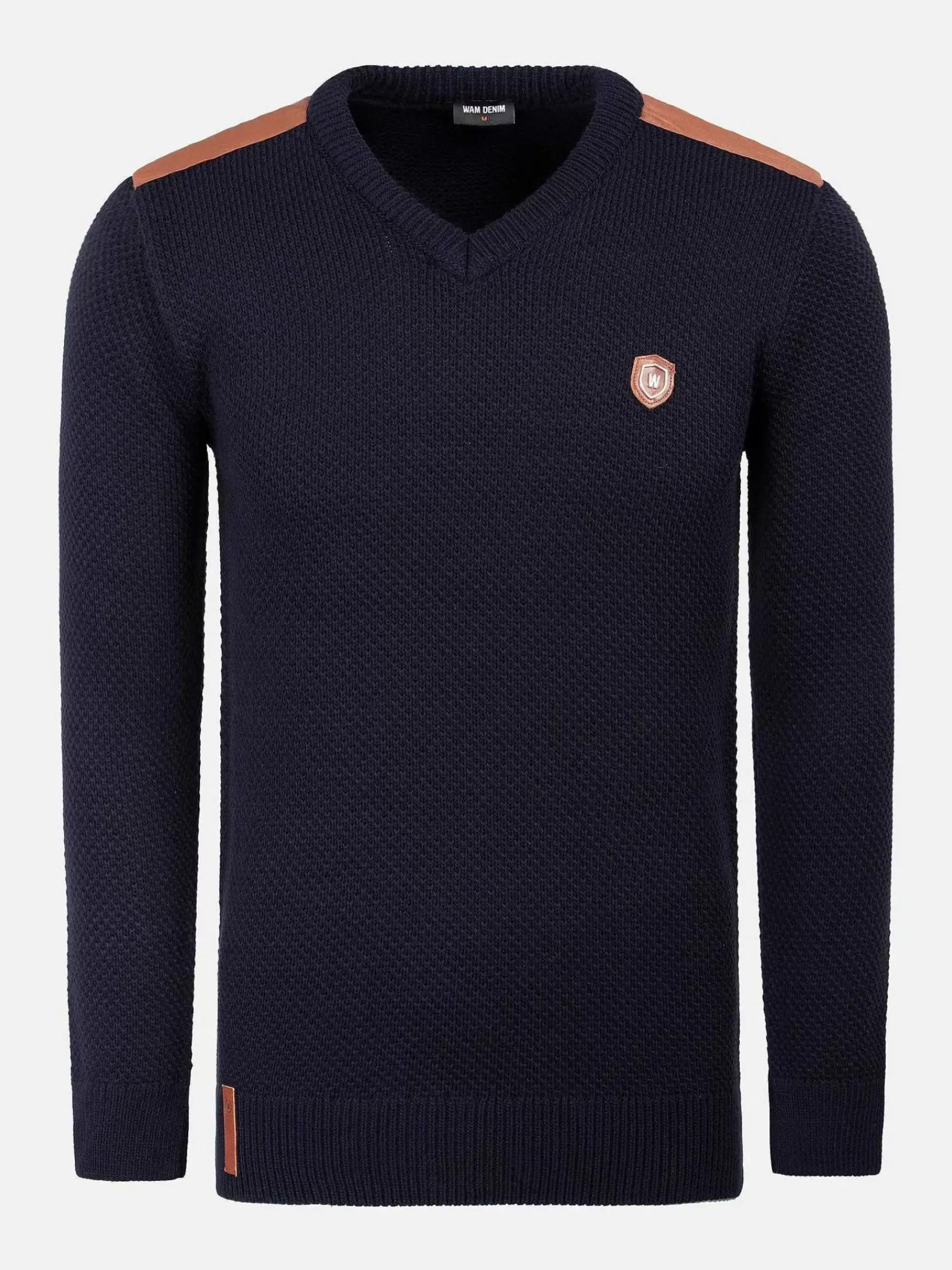 Wam Denim Truien 77534 Wallance Navy| Truien