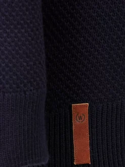 Wam Denim Truien 77534 Wallance Navy| Truien