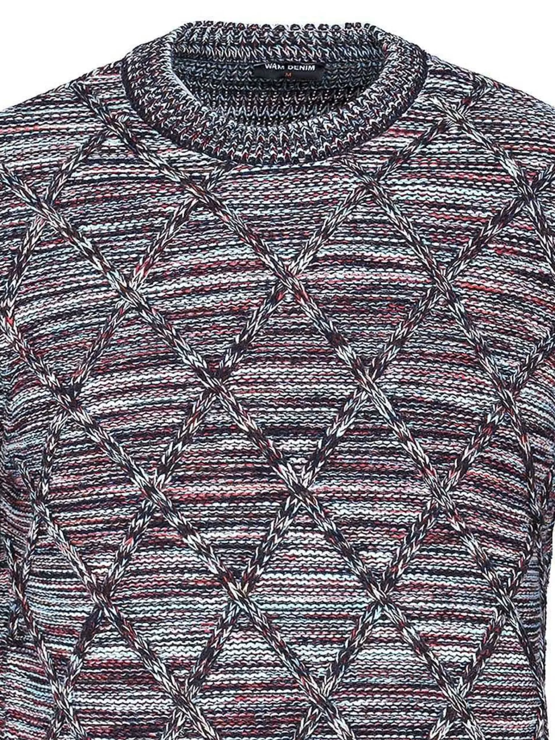 Wam Denim Truien Flinn Yellow Brown| Truien