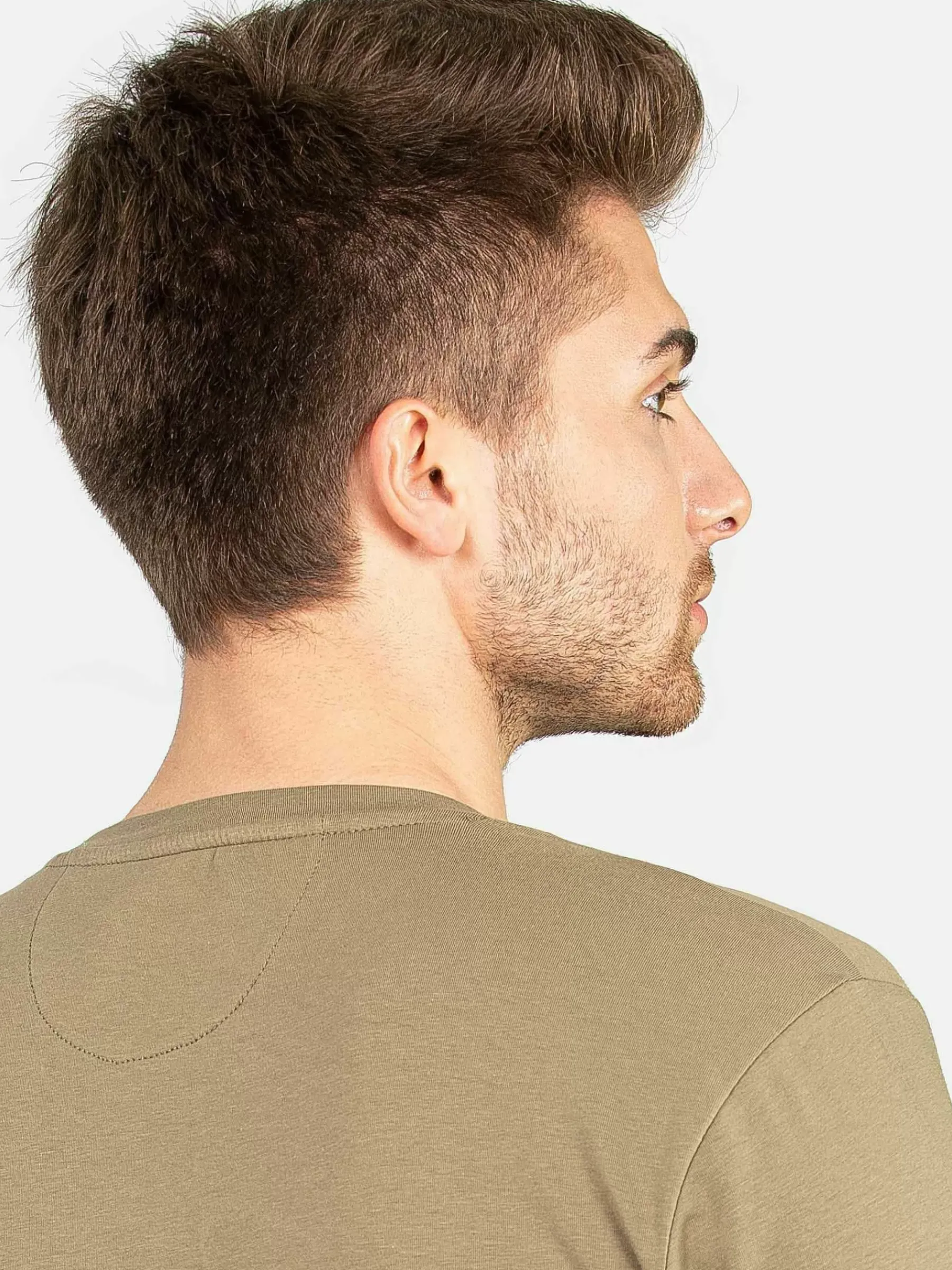 Wam Denim T-Shirt 69116 Winston Salem Khaki| T-Shirts
