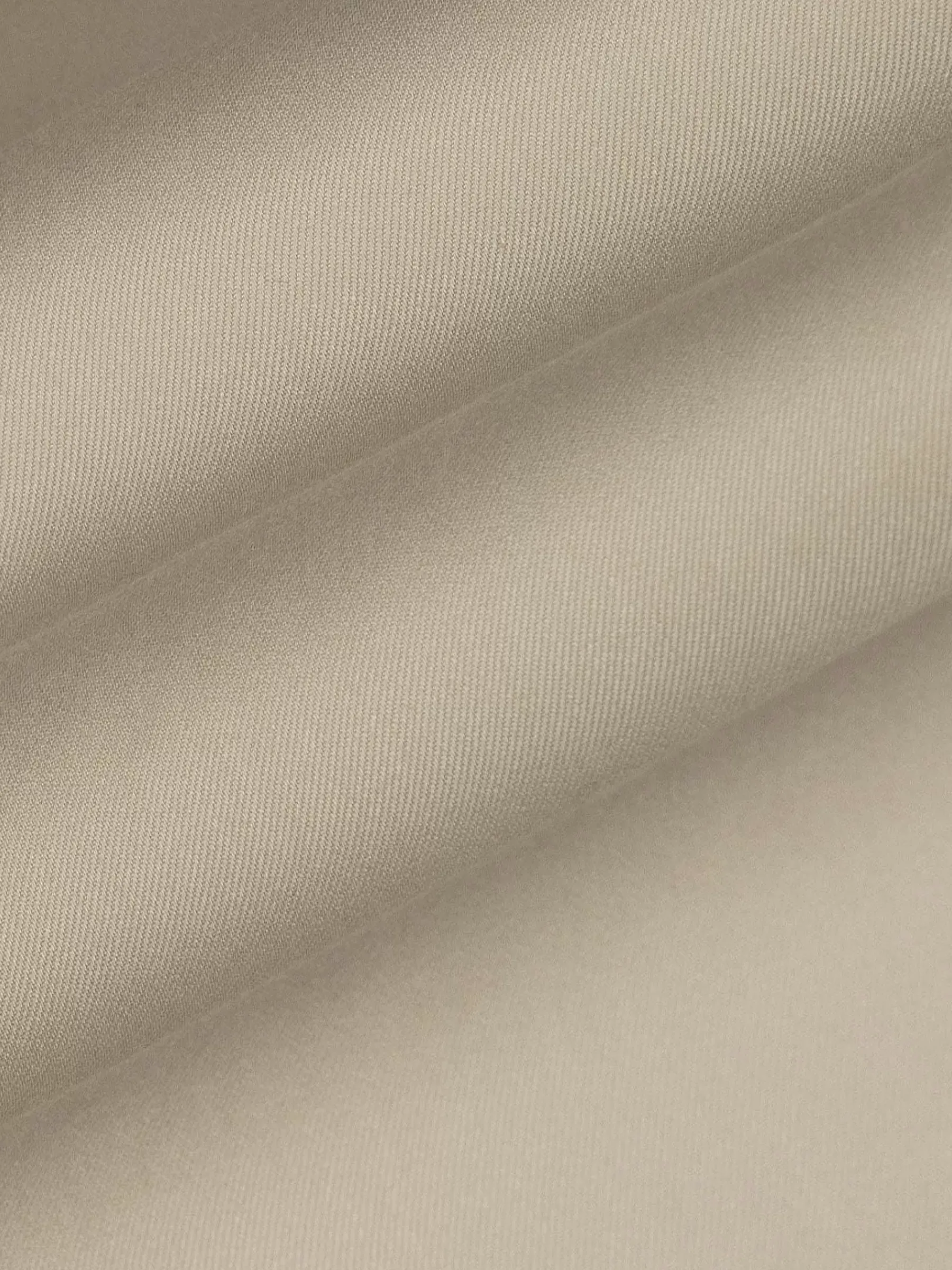 Wam Denim Vercelli Solid Beige Overhemd Longe Mouw| Overhemd Lange Mouwen