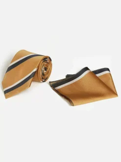 Wam Denim William Powell Black Orange Stropdas| Stropdassen