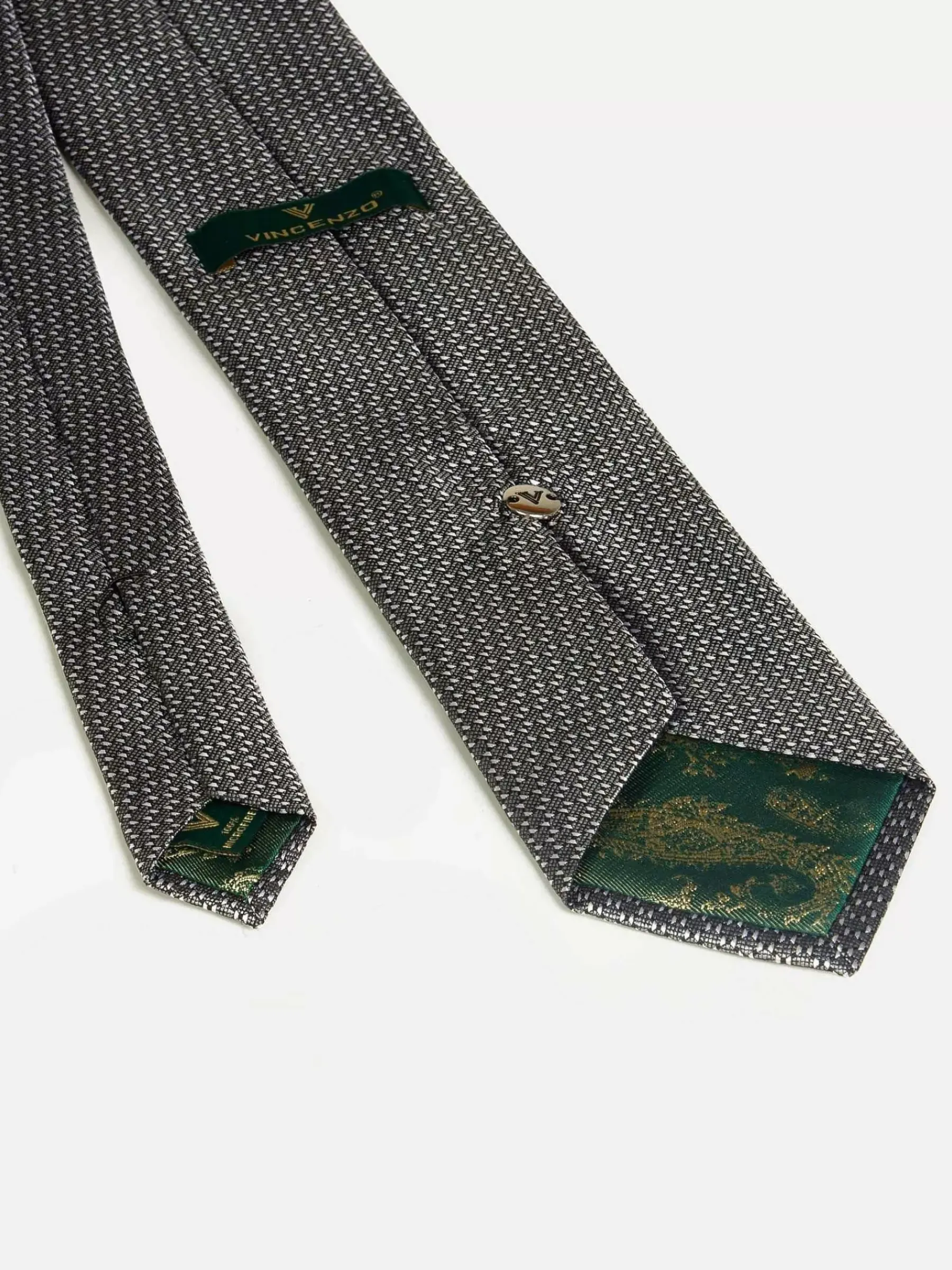 Wam Denim William Powell Grey Stropdas| Stropdassen