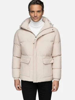 Wam Denim Winter Jassen 71274 Canton Beige| Winterjassen