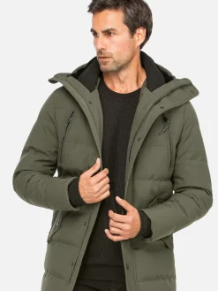 Wam Denim Winter Jassen 71266 Willow Beach Khaki| Winterjassen