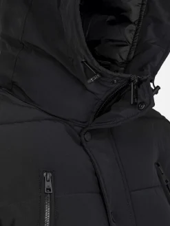 Wam Denim Winterjassen 71239 Canterbury Black| Winterjassen