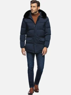 Wam Denim Winterjassen 71273 Jilliam Navy| Winterjassen