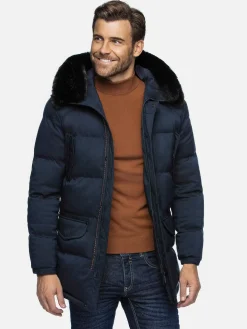Wam Denim Winterjassen 71273 Jilliam Navy| Winterjassen