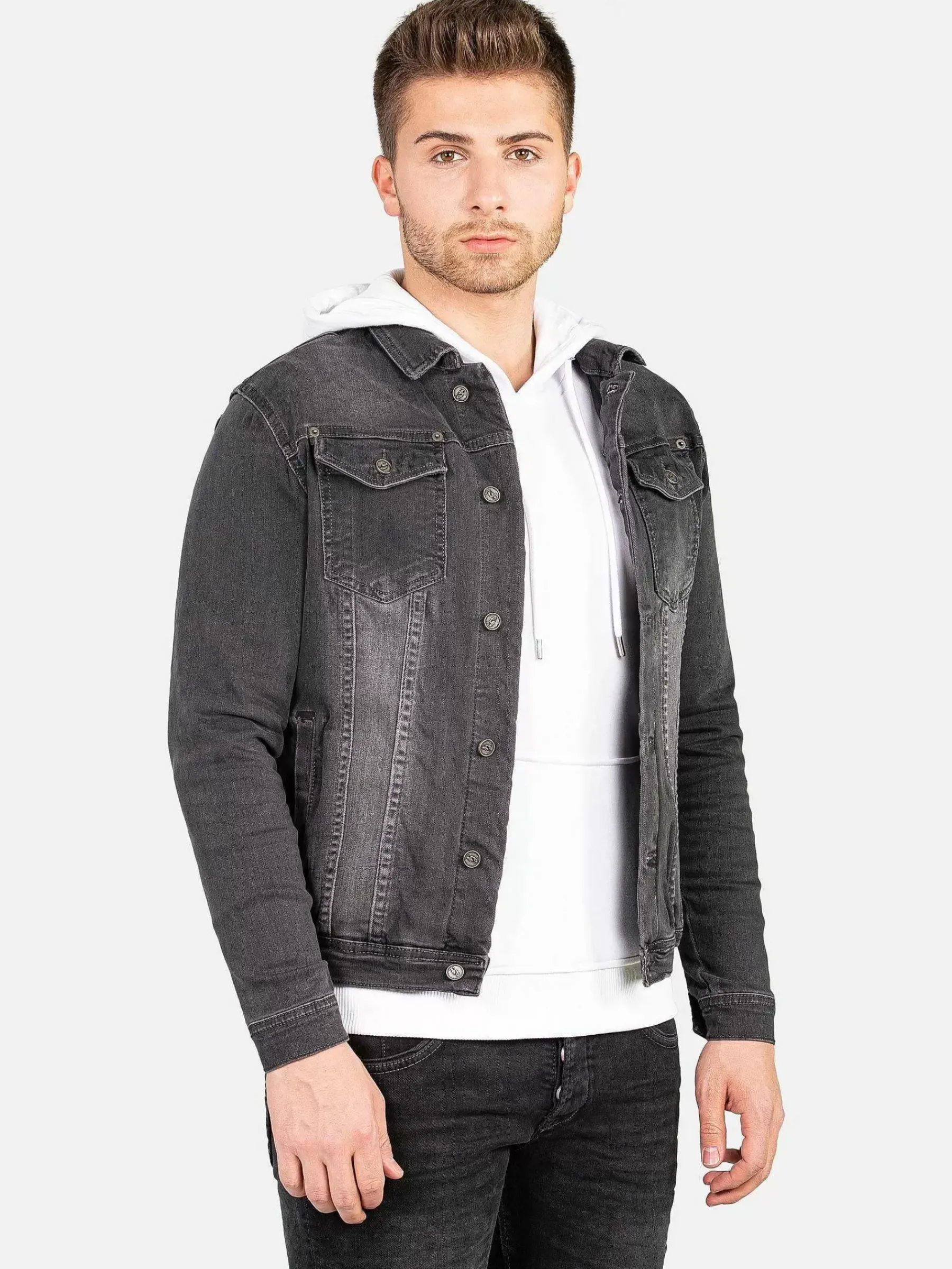 Wam Denim Zomer Jassen 68083 Aleron Black| Zomerjassen